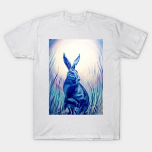 Mystic Hare in Moonlight T-Shirt